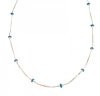 1070 Złoty łańcuszek 60cm pozłacany 18k Xuping